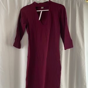 Keyhole Cut Out Bodycon Dress